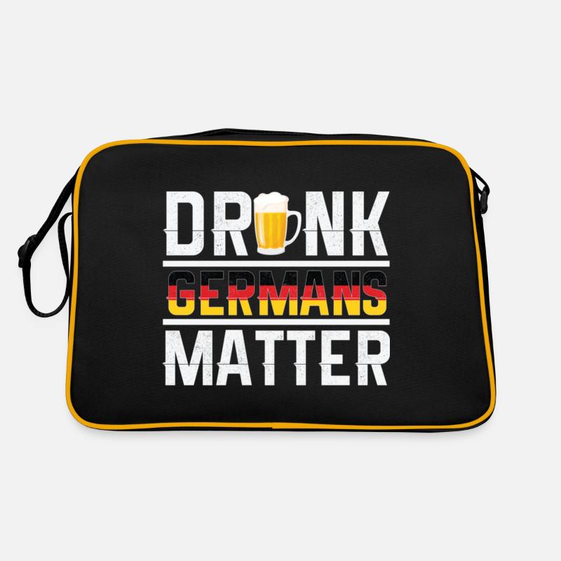 Drunk Deutsche Matter Retro Tasche
