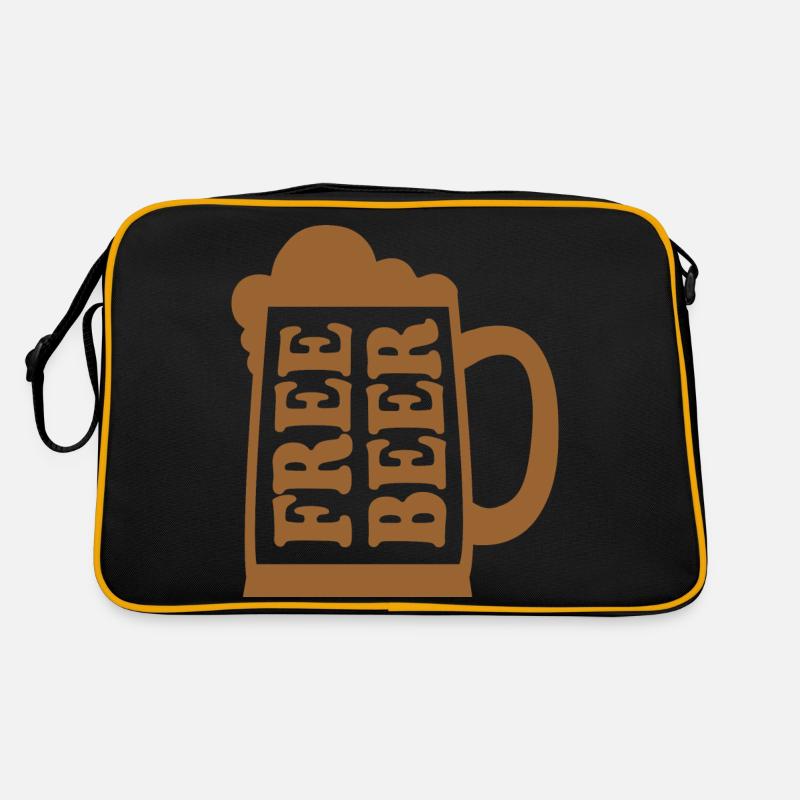 Freibier Retro Tasche