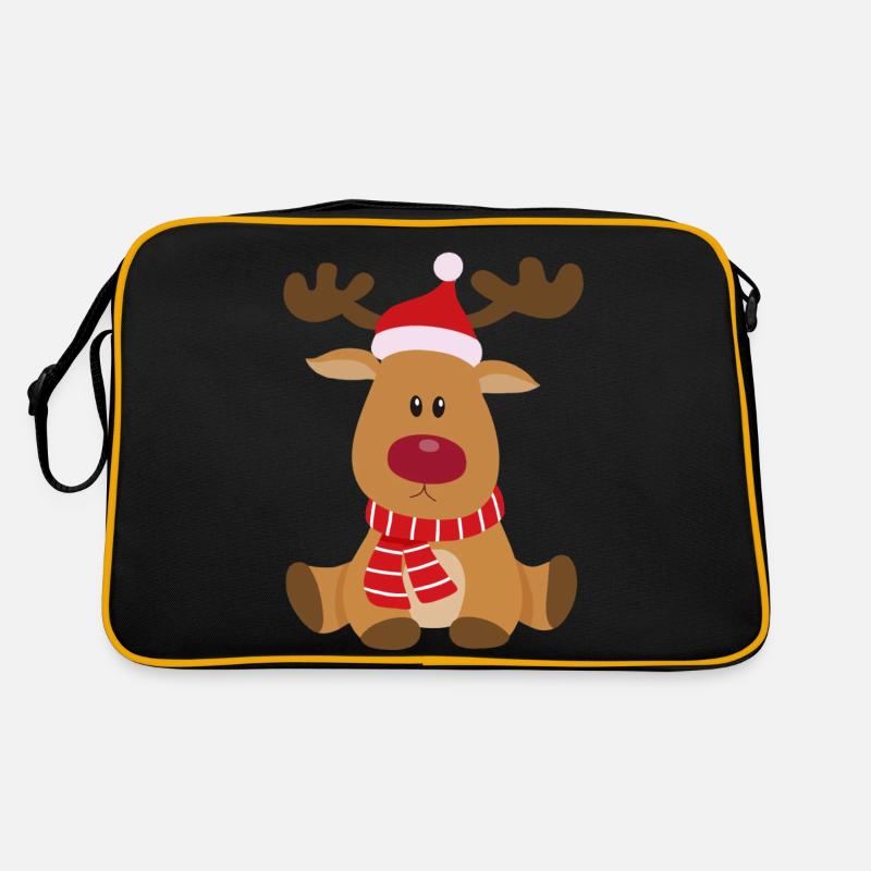 Cute Renne de Noel Sac Retro