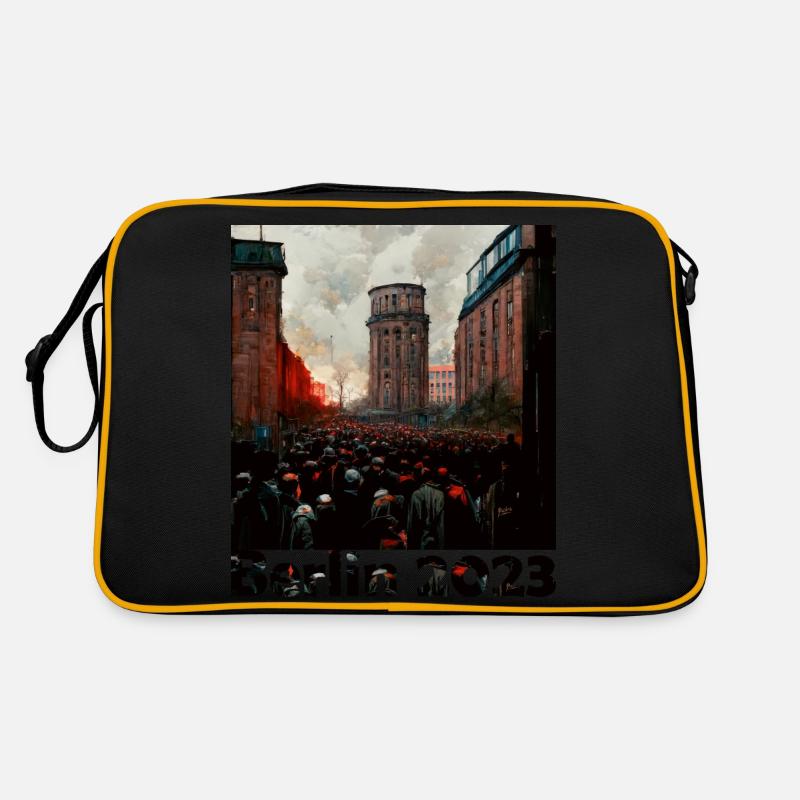 Berlins neue Mitte 25 Retro Tasche