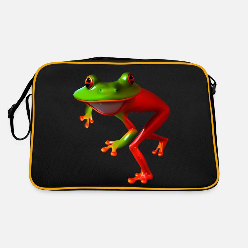 Frog bent free Retro Bag