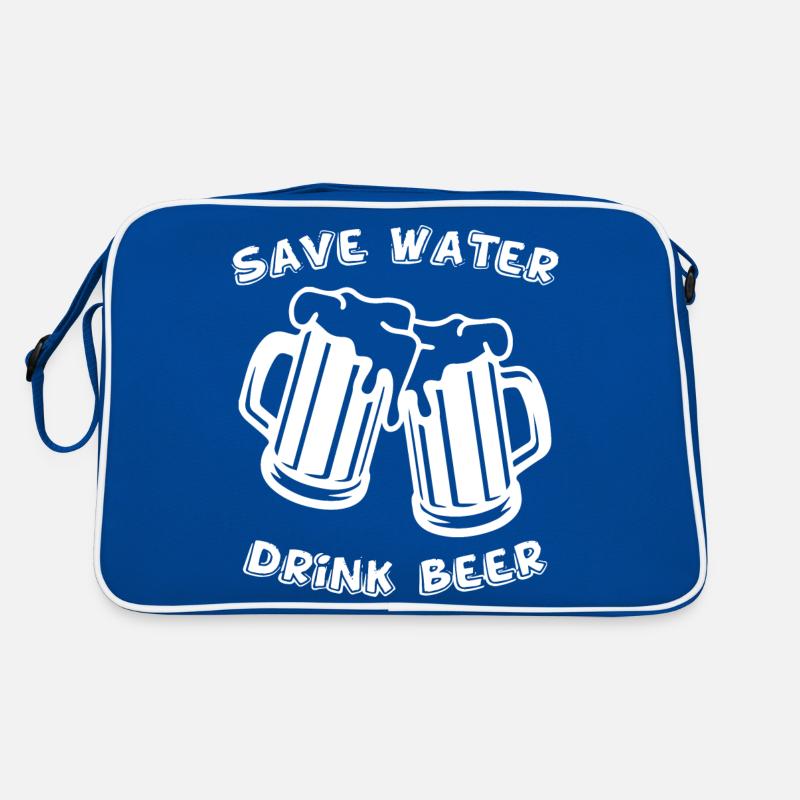 Funny Beer Saying Gift Idea Party Retro Bag