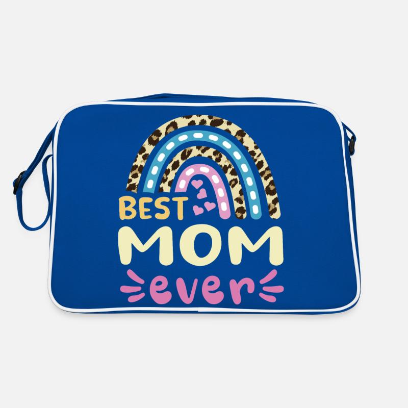 Best Mom ever -beste Mutter design Retro Tasche