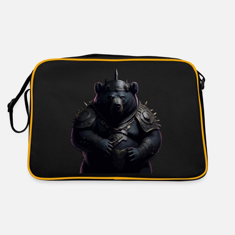 WIKINGER BERSERKER BÄR I VIKINGS Retro Tasche