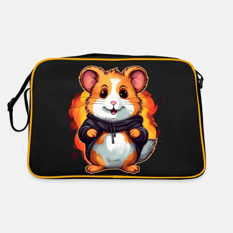 Mignon hamster Sac Retro