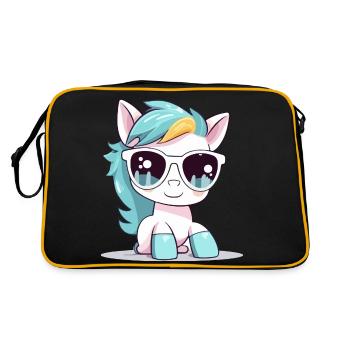 Tam the mare - Retro Bag - black/gold - Back