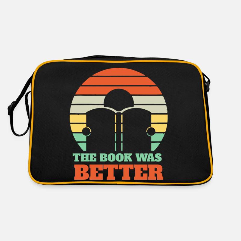 The Book was better Retro Bag