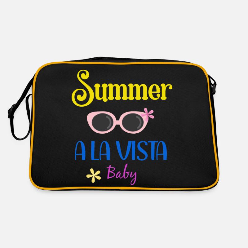 Sommerferien - Summer Vibes Retro Tasche