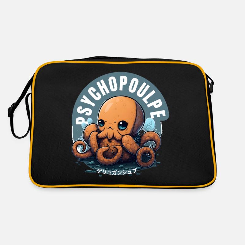 Octopus Escape: Immerse yourself in the plot Retro Bag