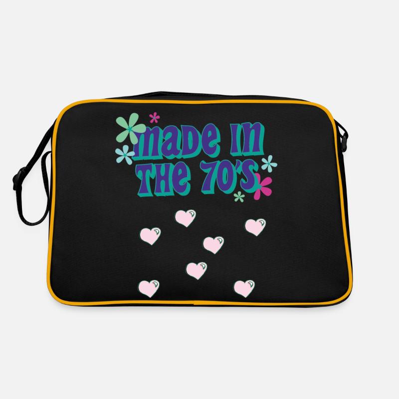 made in 70 er Retro Tasche