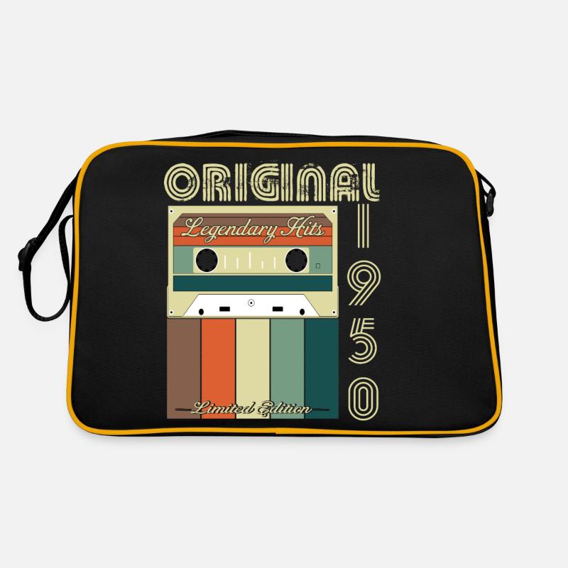 Legendäres Jubiläum 1950 Retro Tasche