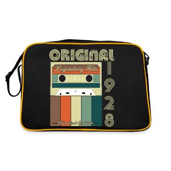 Anniversaire légendaire de 1928 - Sac Retro - noir/or - Dos
