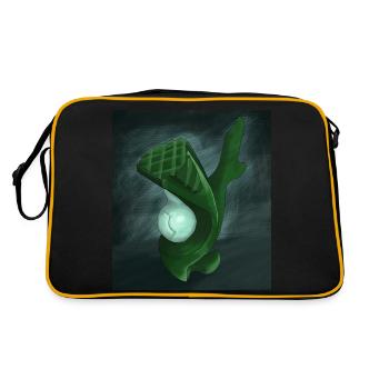 Abstract sculpture - Retro Bag - black/gold - Back