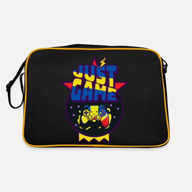 Just Game Controller Jeu Vidéo Cadeau Gamer Sac Retro