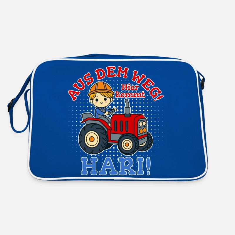 Hari Name Tractor Retro Bag