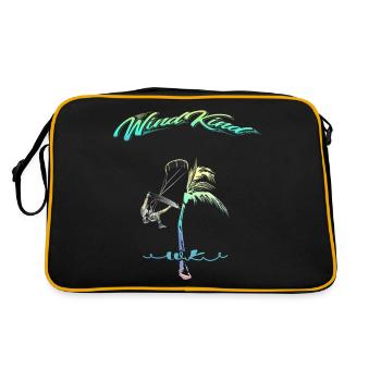 Kitesurfer Palm - Retro Bag - black/gold - Back
