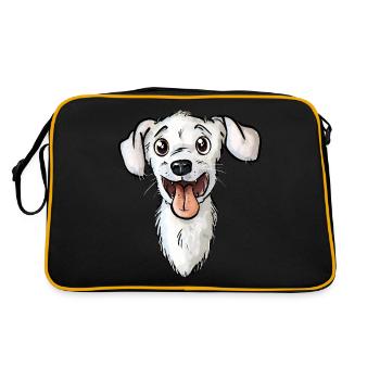 Jack Russell - Sac Retro - noir/or - Dos