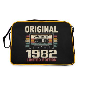 Août 1982 August 1982 Cadeau Août 1982 August 1982 - Sac Retro - noir/or - Dos