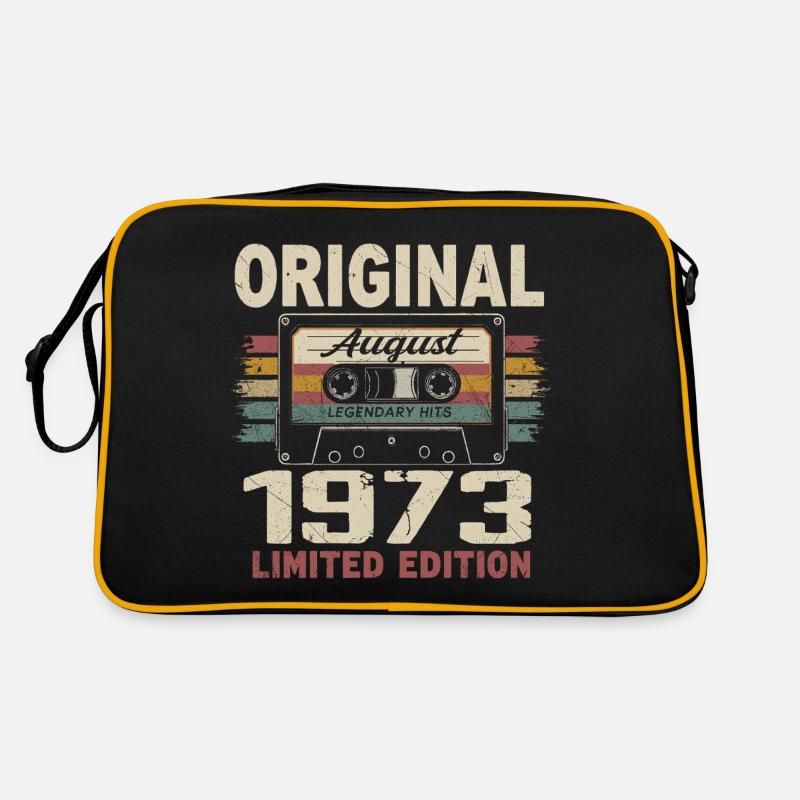 August 1973 August 1973 Gift August 1973 August 1973 Retro Bag