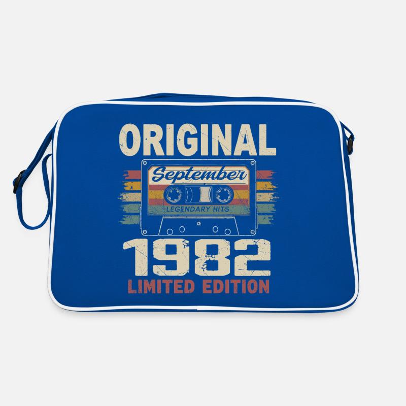 Septembre 1982 Anniversaire, Né en Septembre 1982 Sac Retro