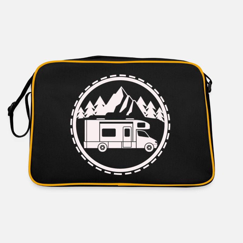 Camping - Caravane de vacances en forêt Outback Sac Retro