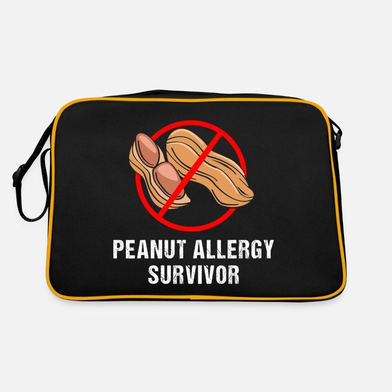 Allergie Lebensmittel Retro Tasche