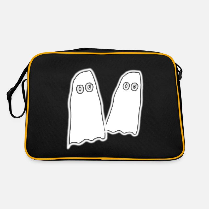 Two White Spirits Halloween Clothes Retro Bag