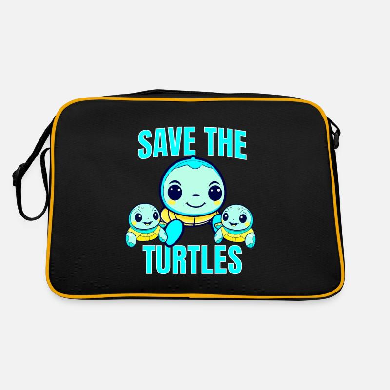 Save the Turtles Retro Bag
