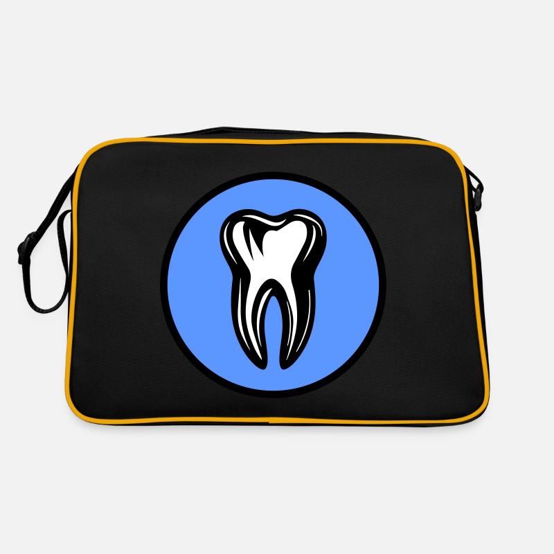 Tooth Dentist Icon Retro Bag