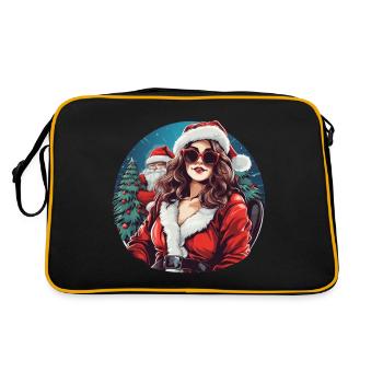 Christmas Girl - Retro Bag - black/gold - Back
