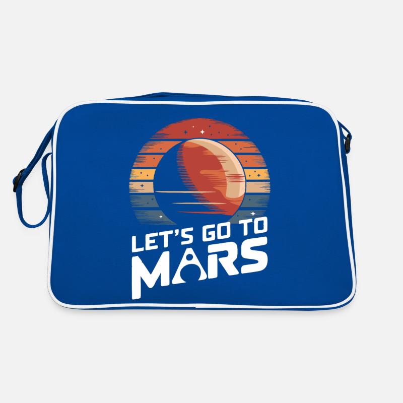 Mars Planète Planète Système Solaire Sac Retro