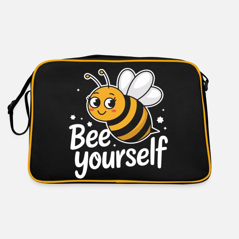 Honigbiene Imker Bienen Biene Retro Tasche