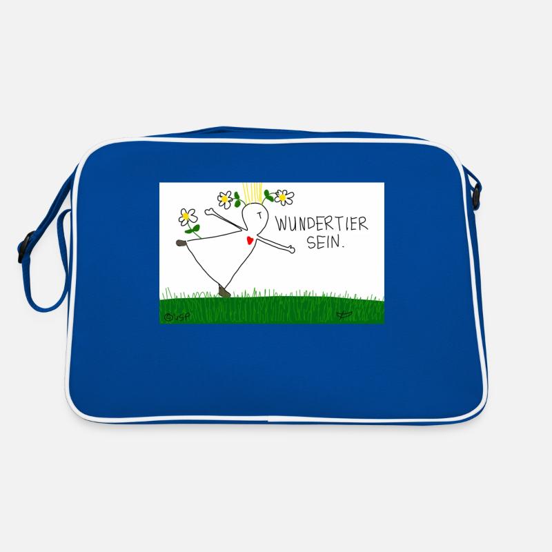 Wundertier sein. Retro Tasche