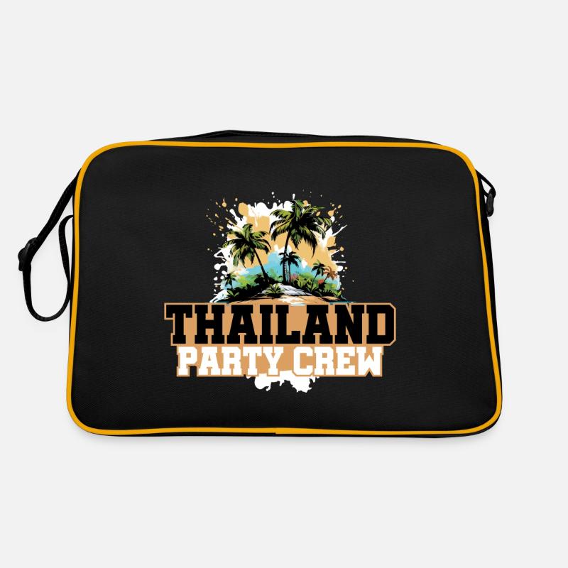 Vacances de l’équipage de fête en Thaïlande Sac Retro