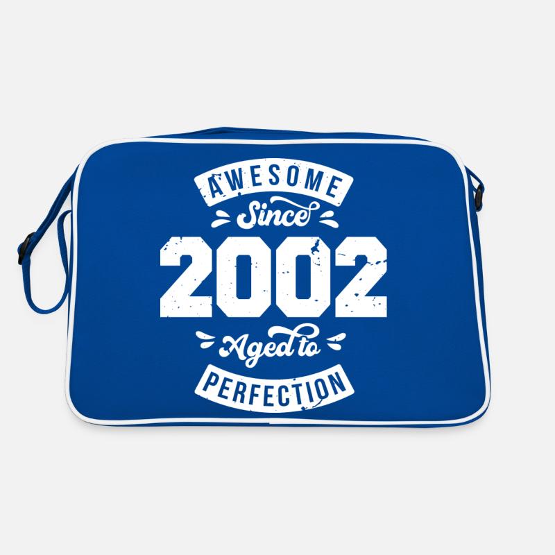 Millésime 2002 anniversaire - rétro 2002 Sac Retro