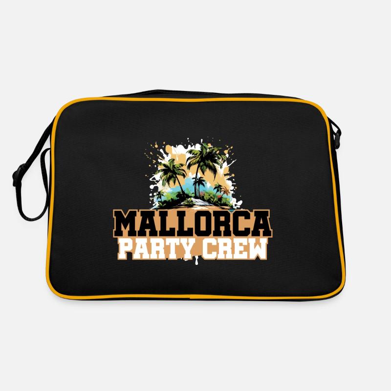 Mallorca Party Crew Holidays Retro Bag