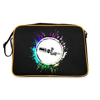 Screwdriver Symbol Tool - Retro Bag - black/gold - Back