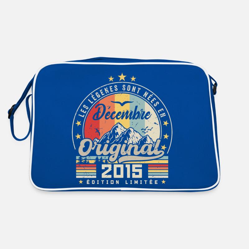 Cadeau D'anniversaire Nées En Décembre 2015 Sac Retro