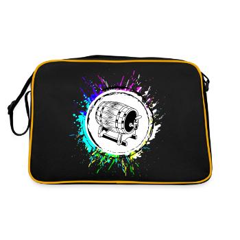 Beer Keg Beer Brewery - Retro Bag - black/gold - Back