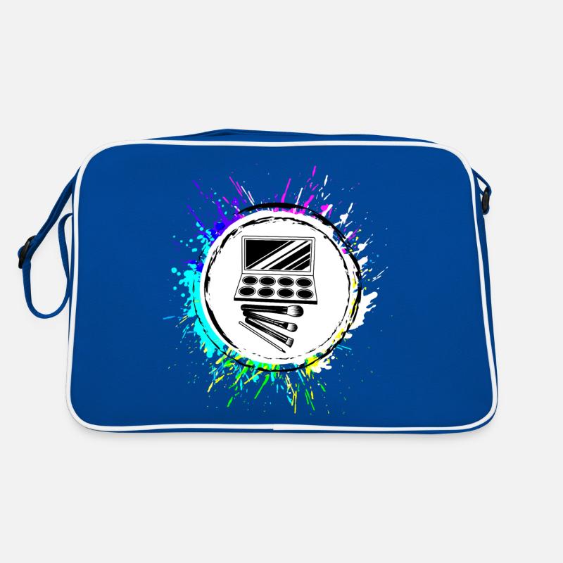 Make Up Cosmetics Icon Retro Bag