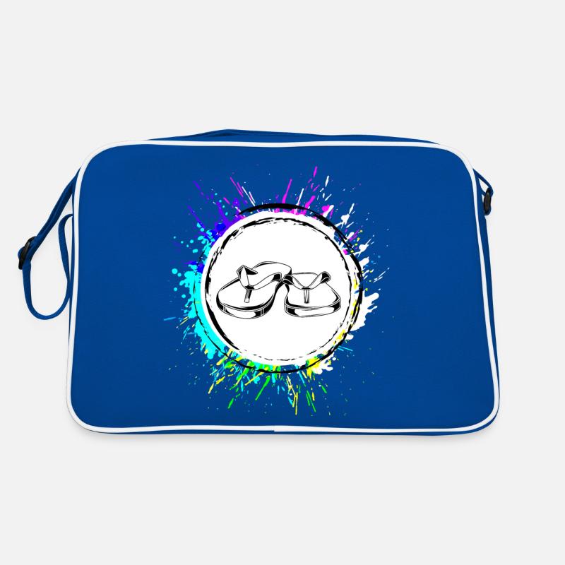 Badelatschen icon Retro Tasche