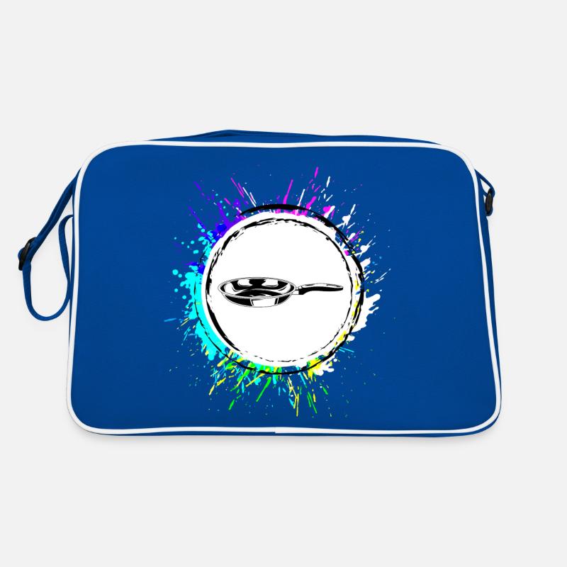 Pan Logo Colorful Cooking Retro Bag