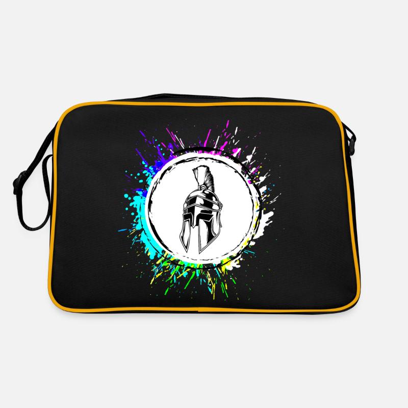 Cuisson colorée à la poêle Sac Retro