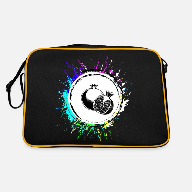 Fruit de grenade Coloré Sac Retro