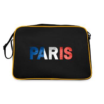 Paris - Retro Bag - black/gold - Back