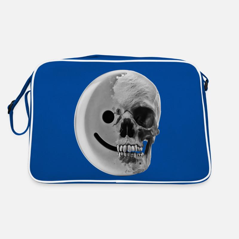 smiley-Kohle Retro Tasche