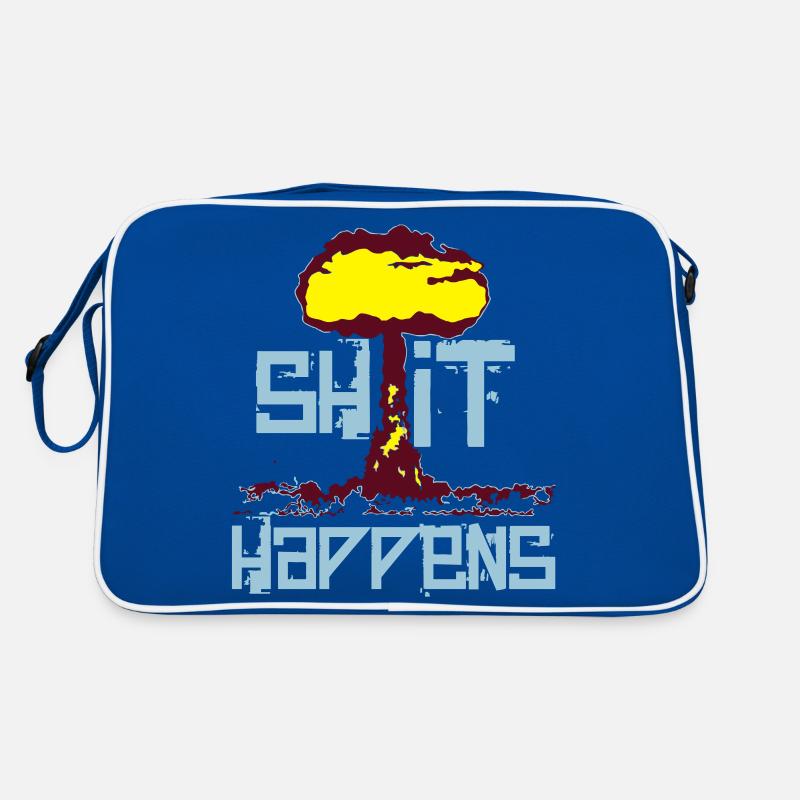 shit happens Retro Bag