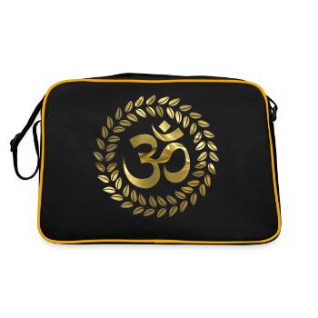 OM - Sac Retro - noir/or - Dos
