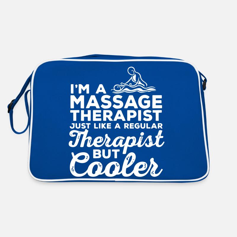 I'm A Massage Just Like A Regular Therapist Retro Bag