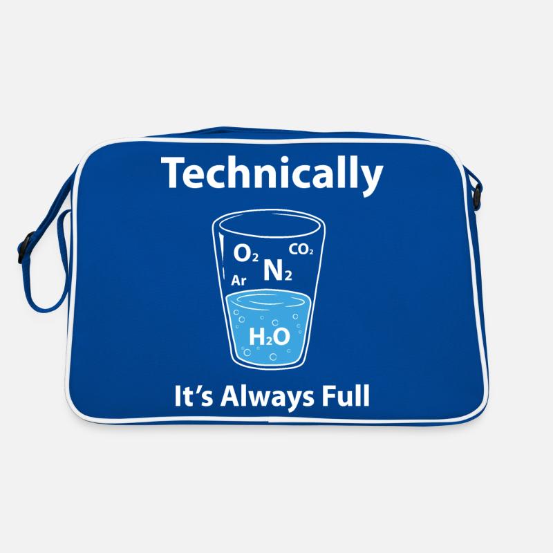 Technically I'ts Full Funny Chemistry Chemist Retro Bag